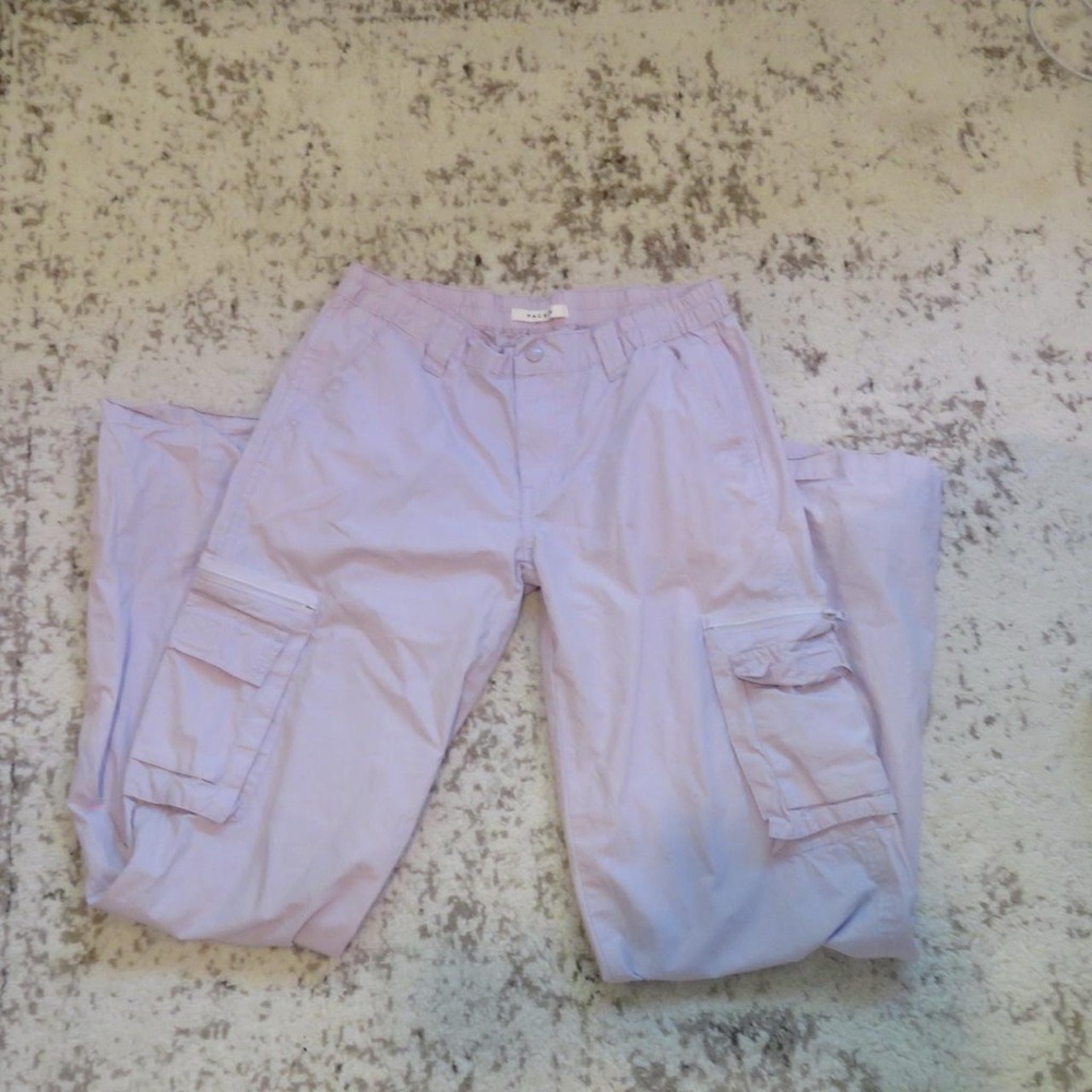 Size small purple PacSun cargo pants